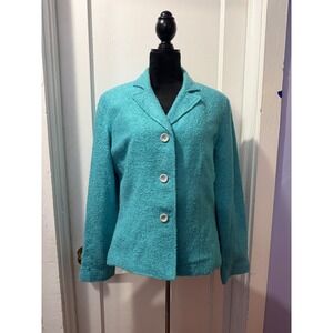 Requirements Blue Tweed Jacket in 14